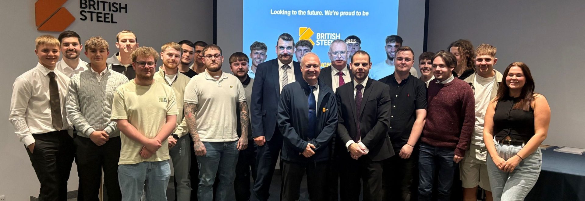 Apprenticeship graduation ceremony in Scunthorpe