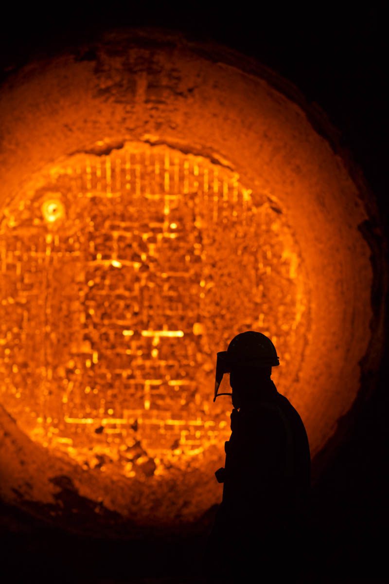 04/04/16 - Tata Steel Scunthorpe - Heavy End - Steel Production
