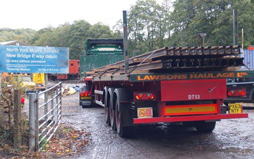 Historic steam uses modern steel British Steel
