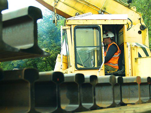 Historic steam uses modern steel British Steel