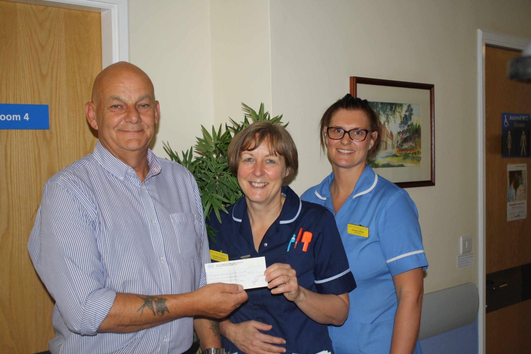 British Steel event raises £2,700 for cancer ward - British Steel