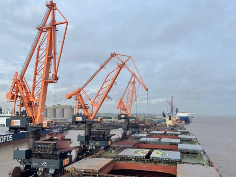 Hedwig Oldendorff at Immingham Bulk Terminal