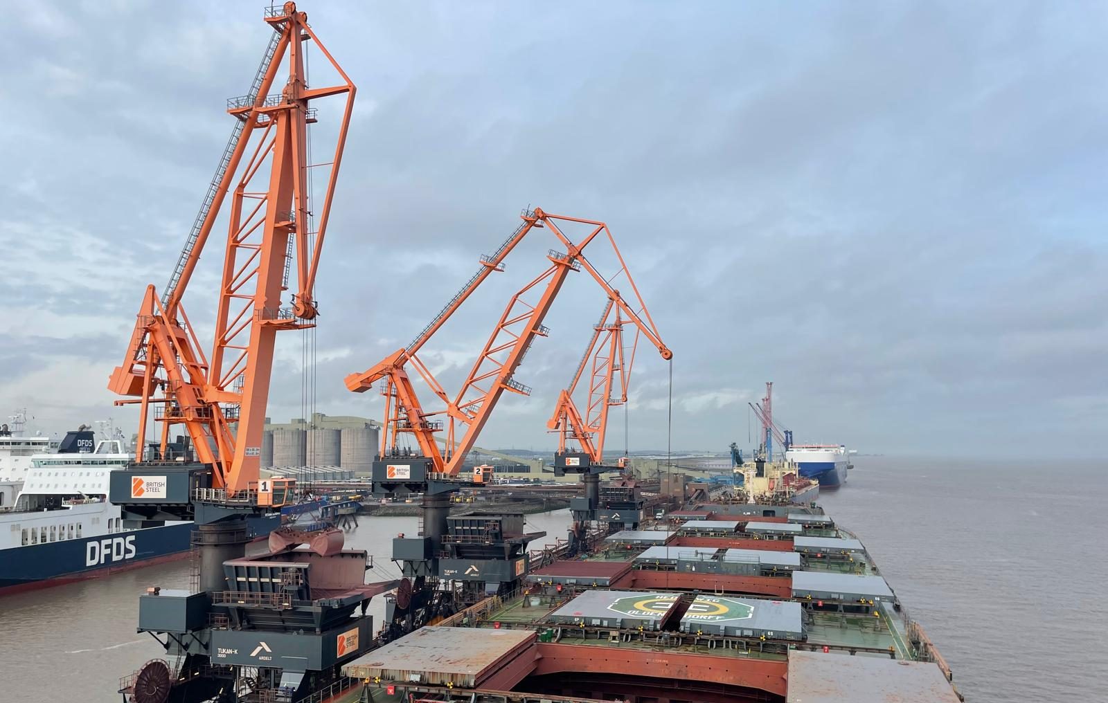 Hedwig Oldendorff at Immingham Bulk Terminal